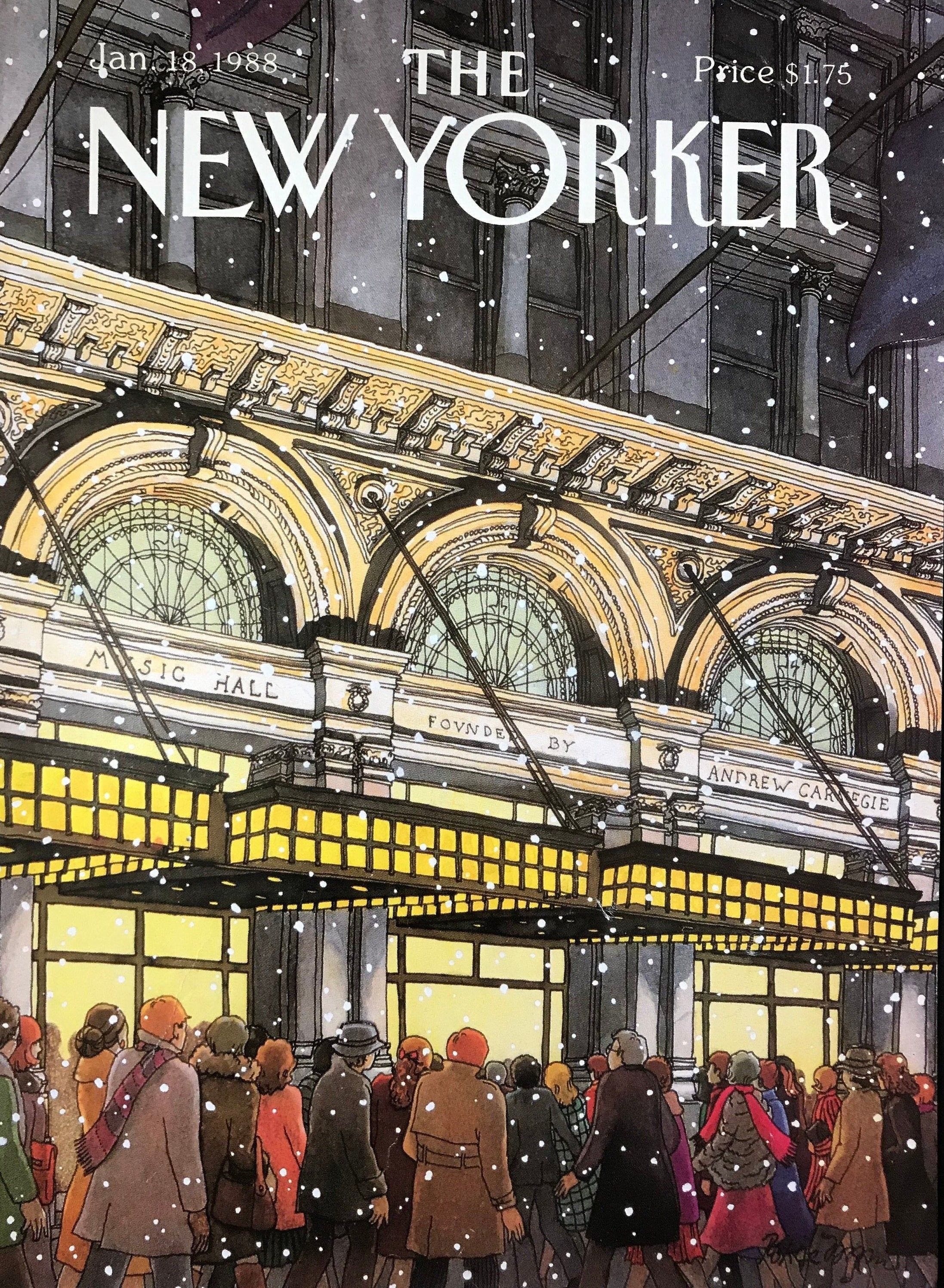 PostersRu Постер "The New Yorker", 40 см х 30 см