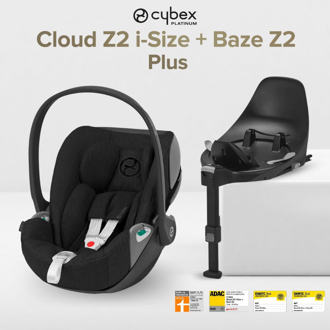 Автокресло Cybex Cloud Z2 i-Size Deep Black Plus + Base