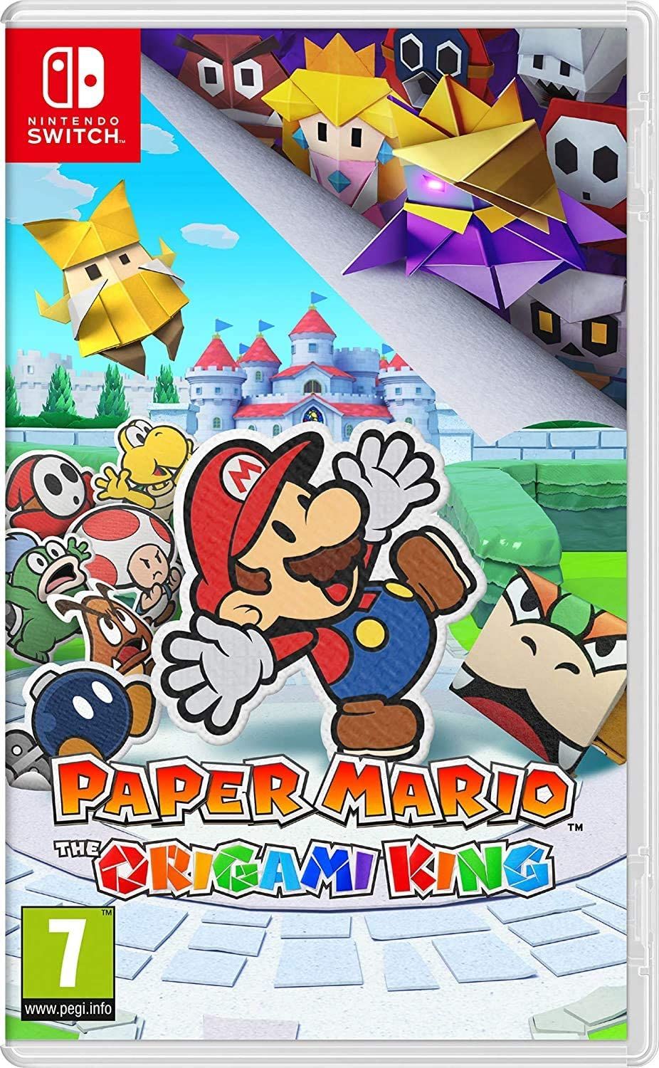 Игра Paper Mario: The Origami King (Nintendo Switch, Английская версия)  купить по низкой цене с доставкой в интернет-магазине OZON (877593771)