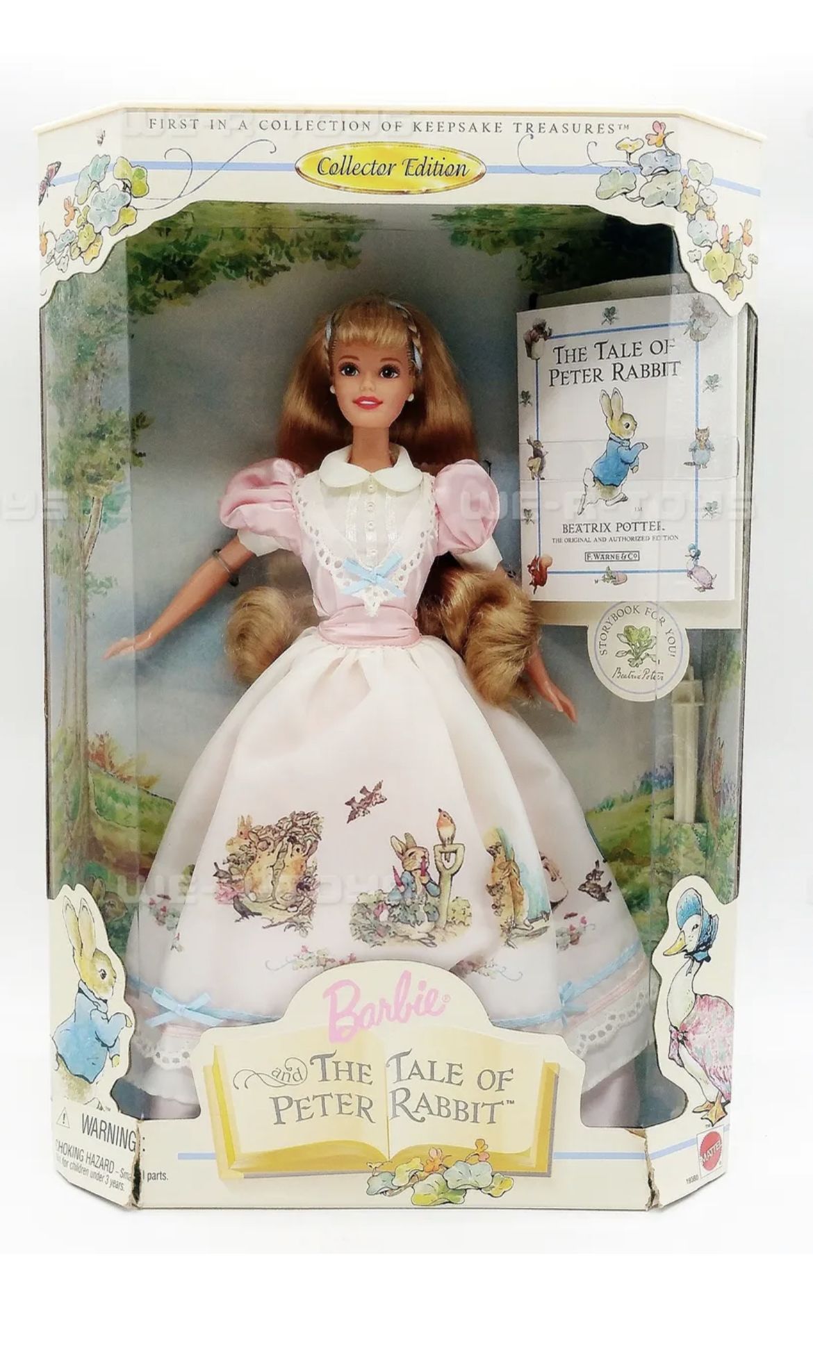 Кукла Barbie The tale of Peter Rabbit 1997,Ограниченное коллекционное  издание - купить с доставкой по выгодным ценам в интернет-магазине OZON  (1264509578)