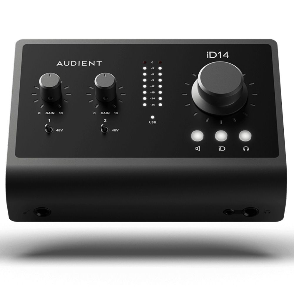 CтудийнаязвуковаякартаAudientiD14MKII