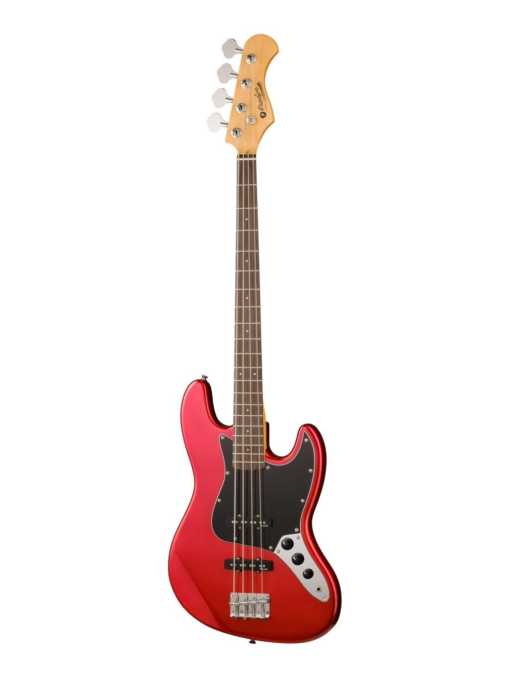 Бас-гитара "Jazz Bass", Candy Red, Prodipe