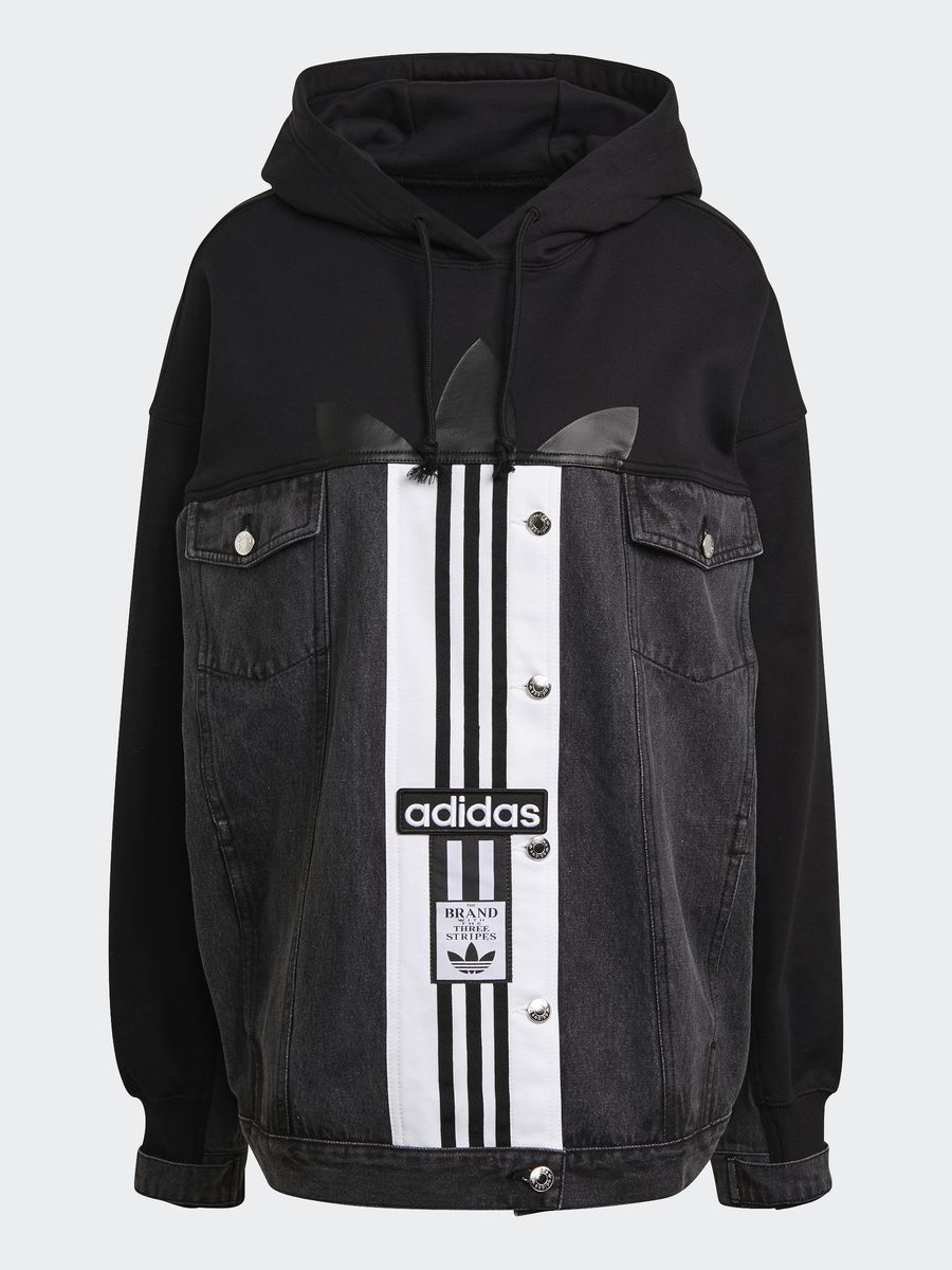 Adidas denim jacket on sale