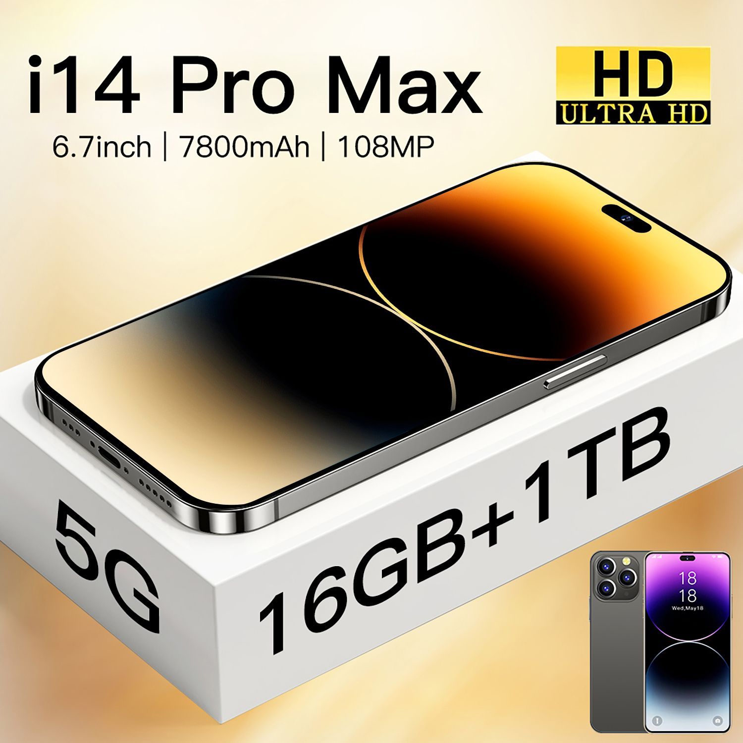 Смартфон i15 pro max 16 1 тб