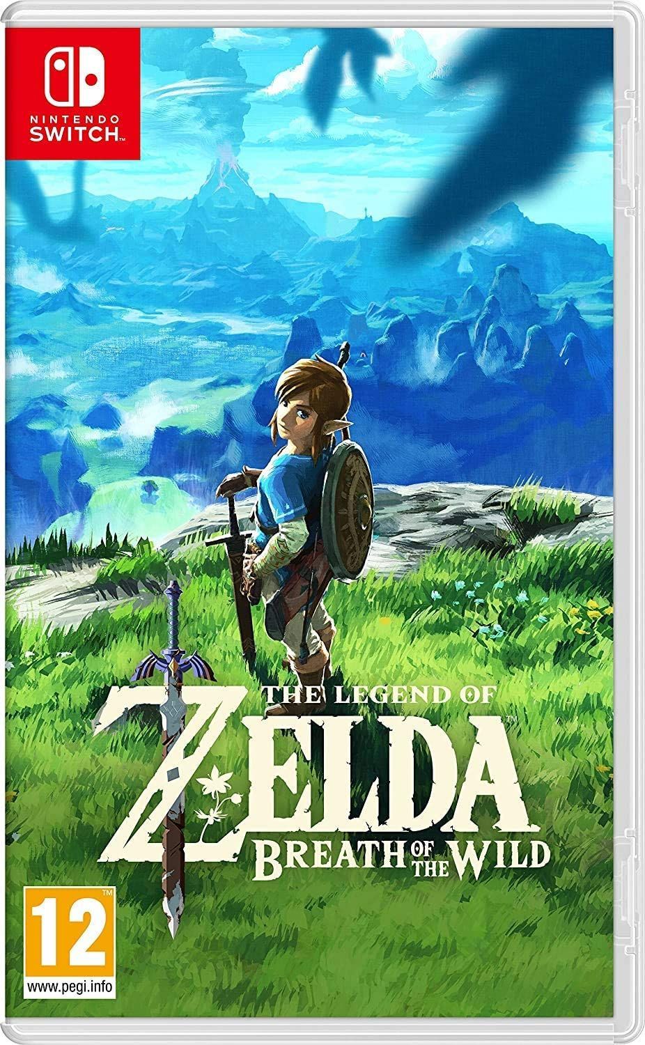 The legend of zelda breath of the wild nintendo on sale switch