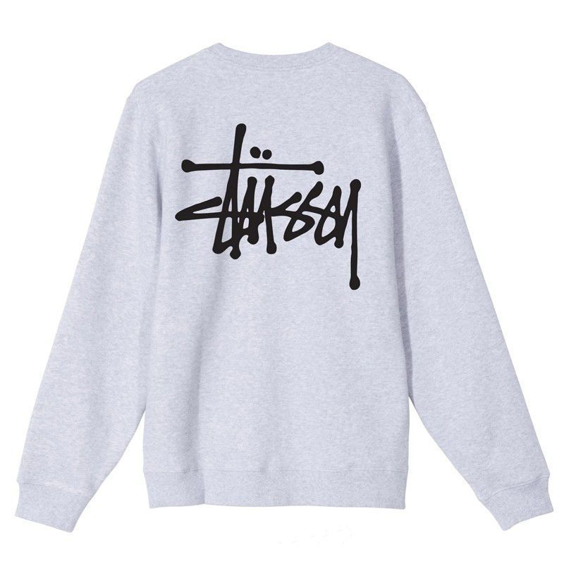 Stussy Basic Hoodie. Basic Stussy Ash Heather. Stussy Graffiti Crew Sweat. Stussy №4.