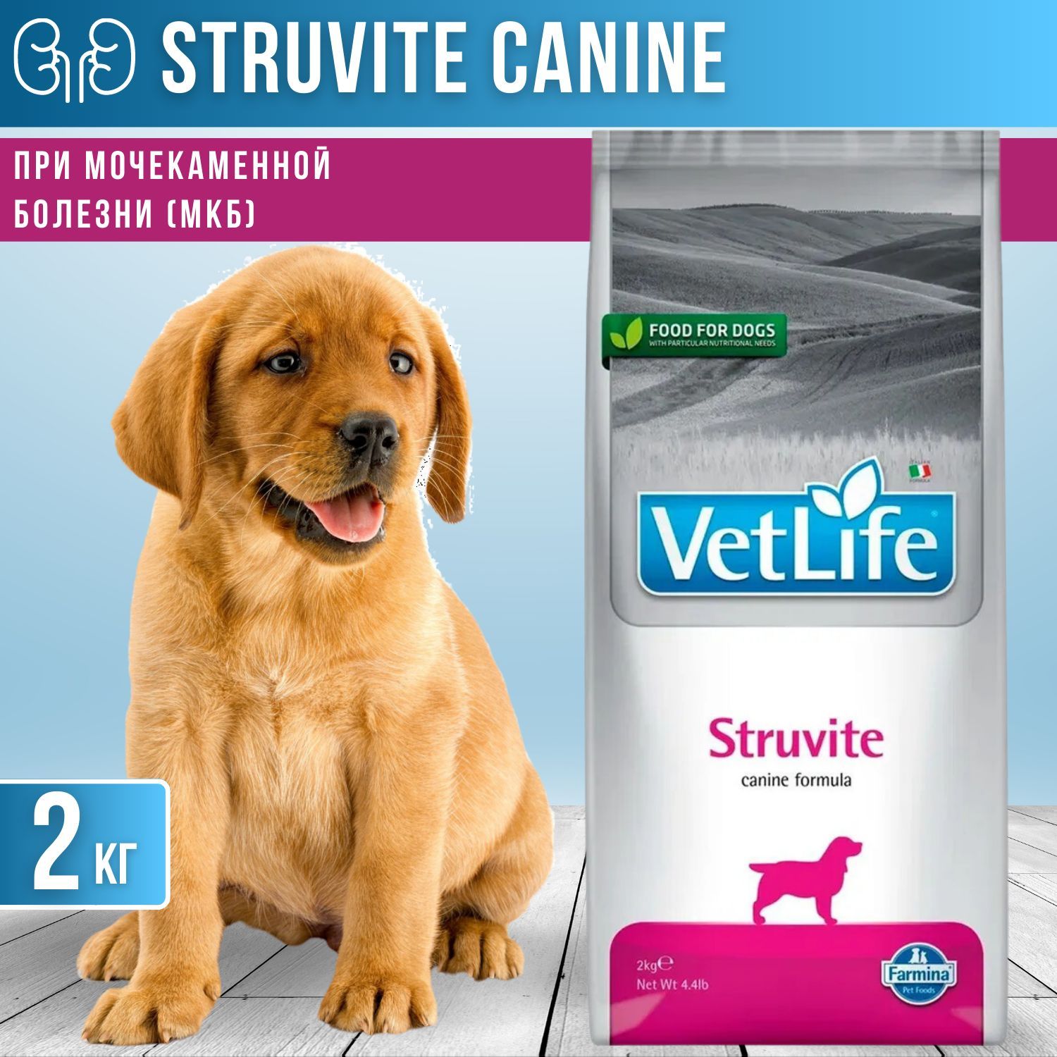 Vet Life Struvite Для Собак Купить