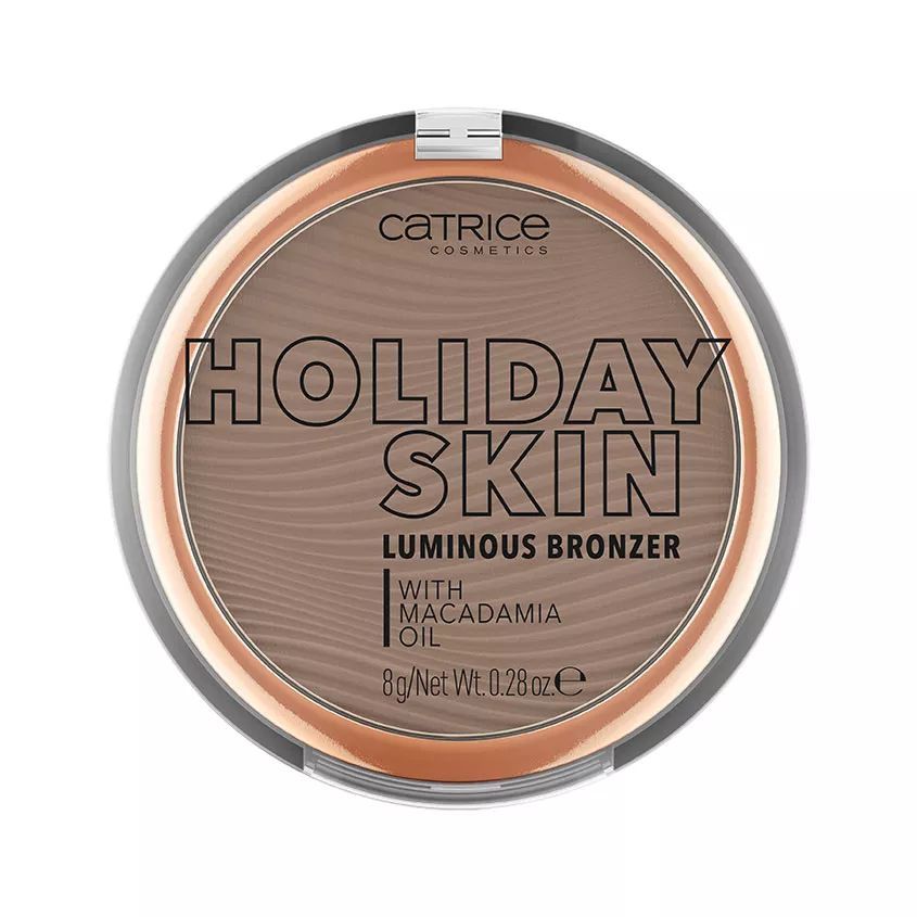 Бронзер CATRICE HOLIDAY SKIN LUMINOUS BRONZER, тон 020 (Off to the Island)