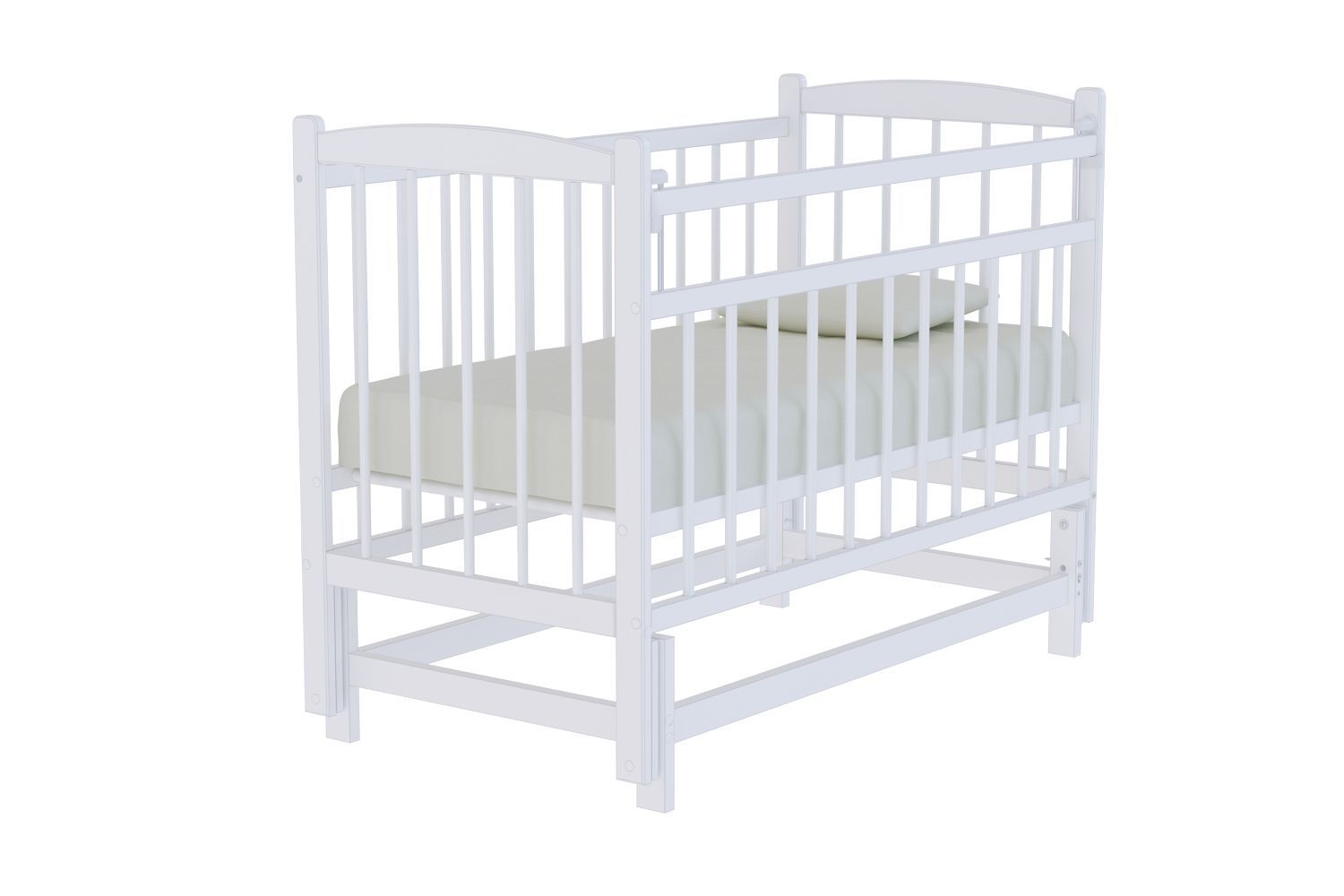 маятниковая кровать для новорожденных