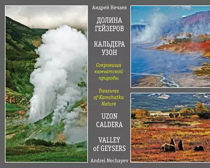 Сокровища камчатской природы. Долина Гейзеров. Кальдера Узон / Treasures of Kamchatka Nature. Valley of Geysers. Uzon Caldera | Нечаев Андрей Мартэнович | Электронная книга