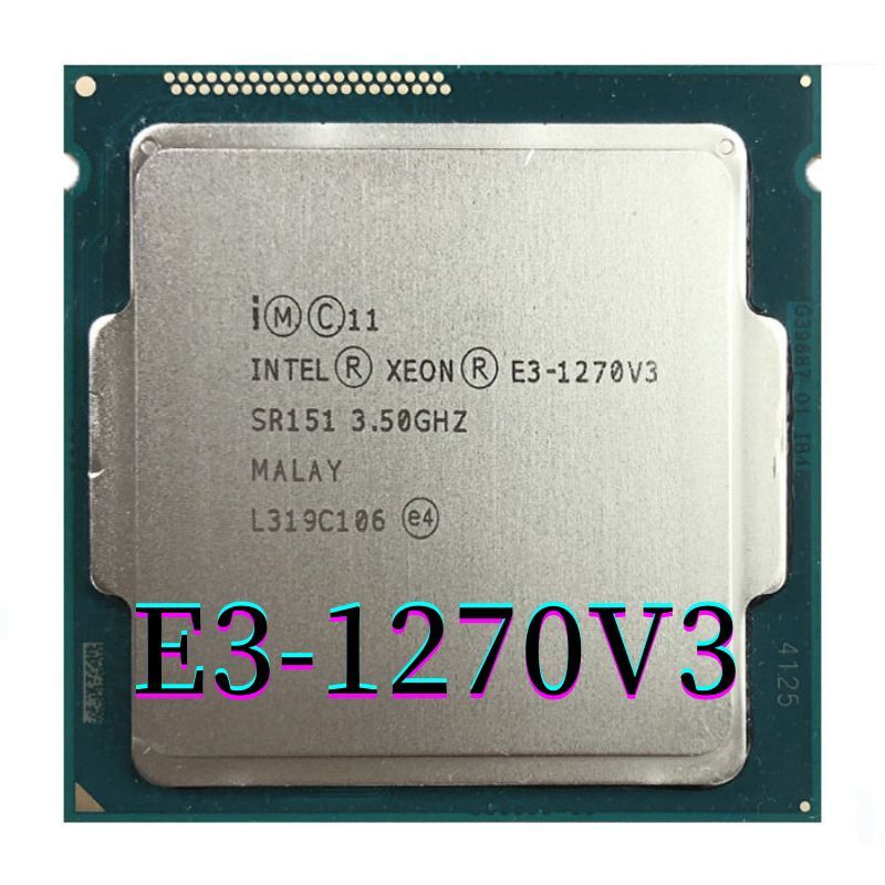 Процессор xeon 1270 v3. Процессор Xeon e3 1270.