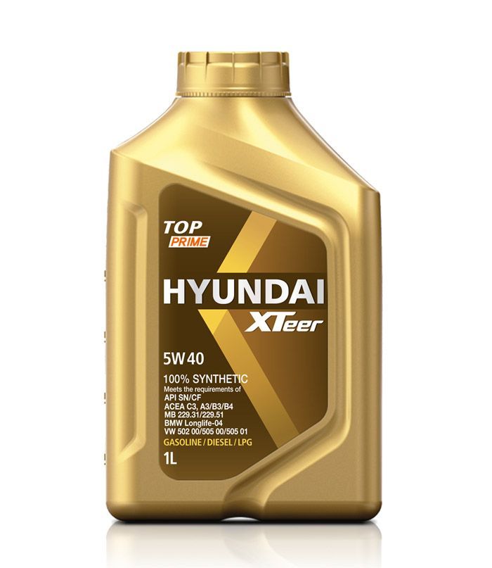 HyundaiXTeerXTeerTOPPrime5W-40Масломоторное,Синтетическое,1л