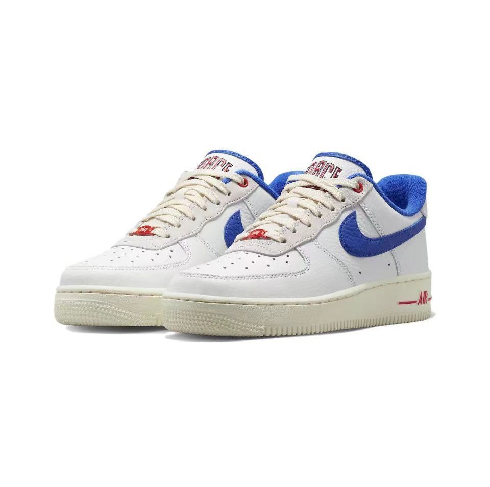 Nike air force store one red and blue