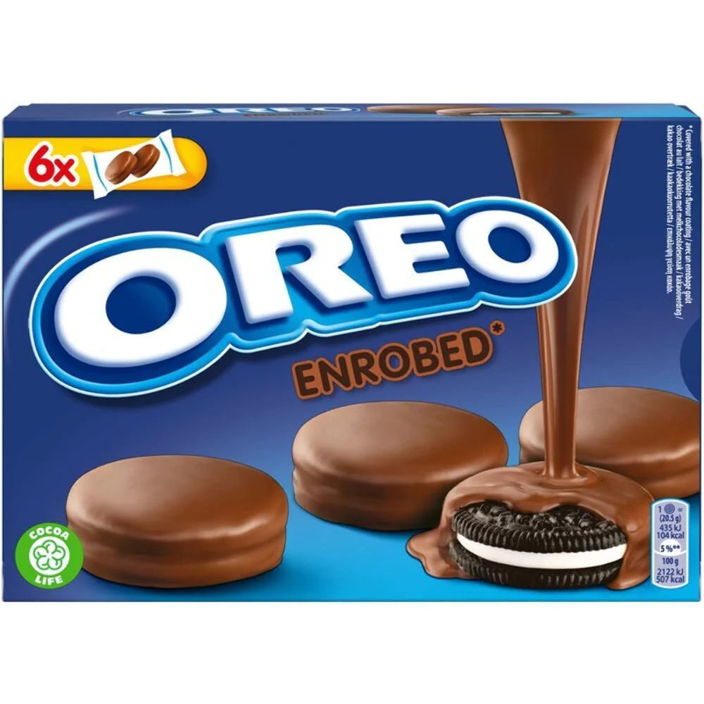 Печенье Oreo Choc Milk 246гр в молочном шоколаде