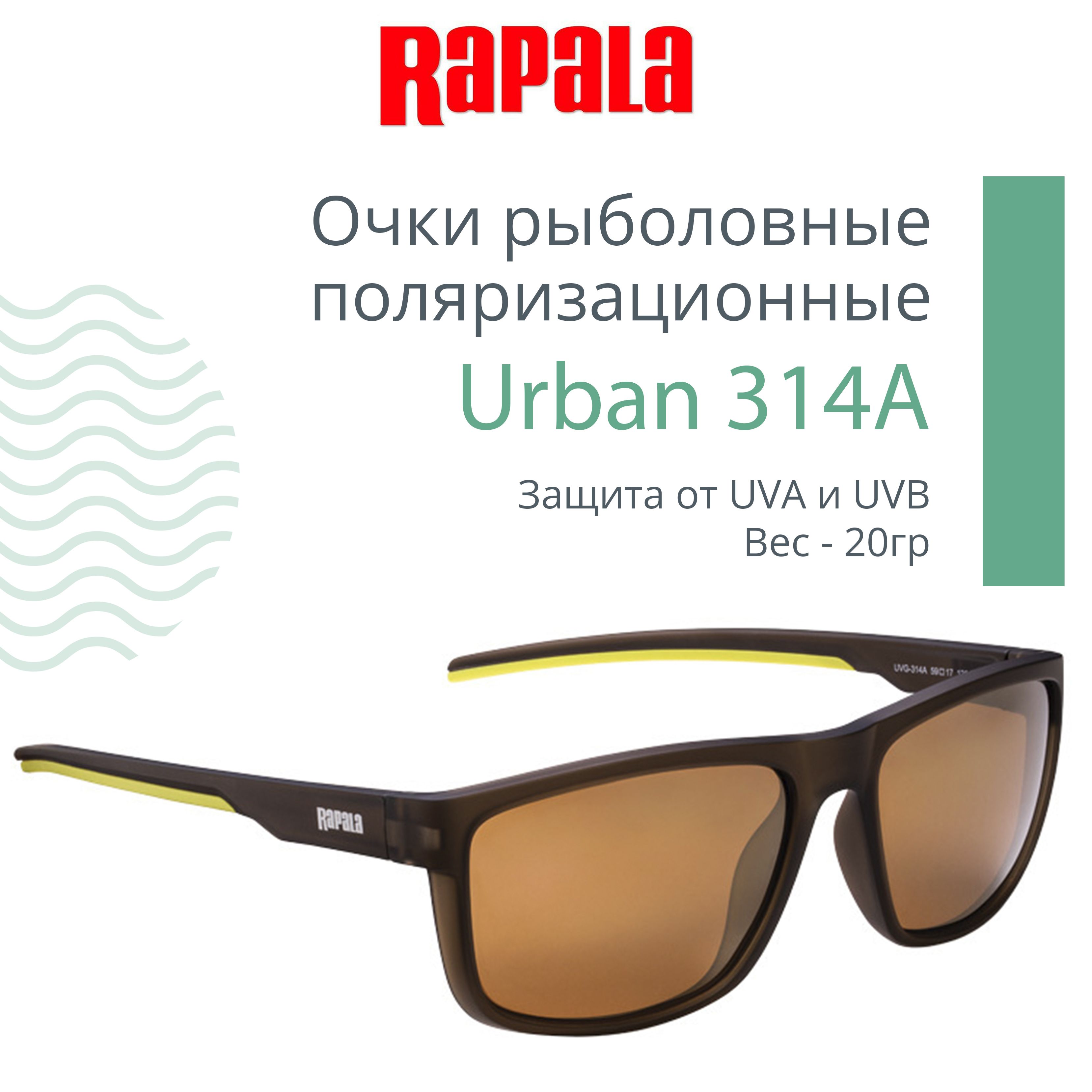 Очки для рыбалки поляризационные отзывы. Поляризационные очки Rapala Urban.