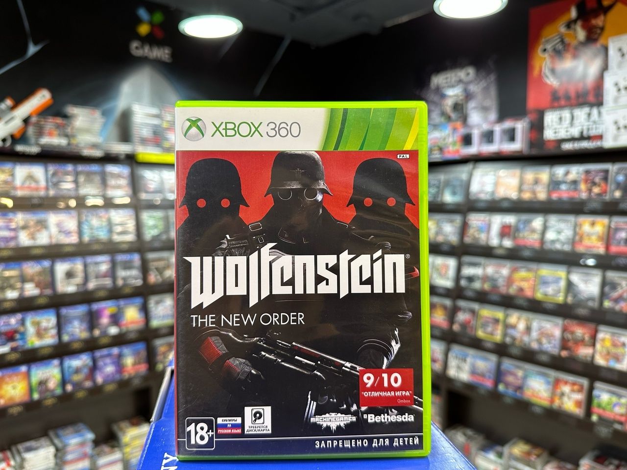 Игра Wolfenstein: The New Order (Xbox 360) (Open/Resale)