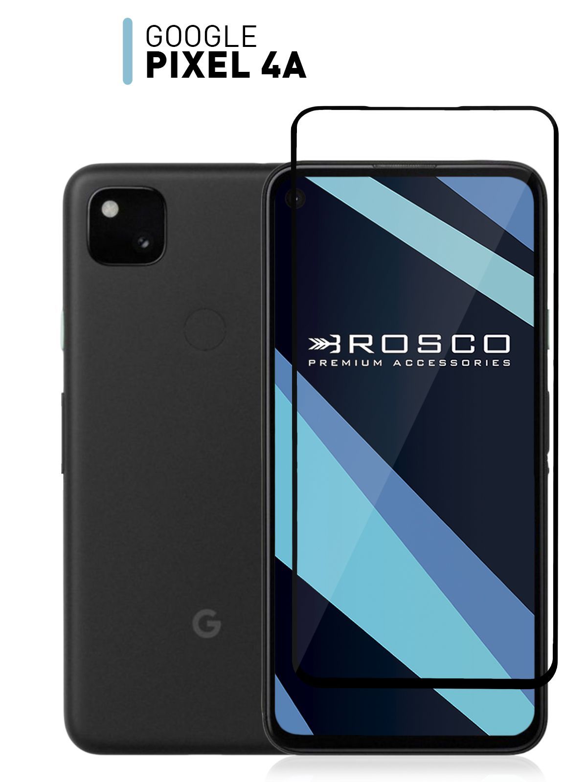 Защитное стекло для Google Pixel 4A (Гугл Пиксель 4А) с олеофобным  покрытием, ROSCO - купить с доставкой по выгодным ценам в интернет-магазине  OZON (292189200)