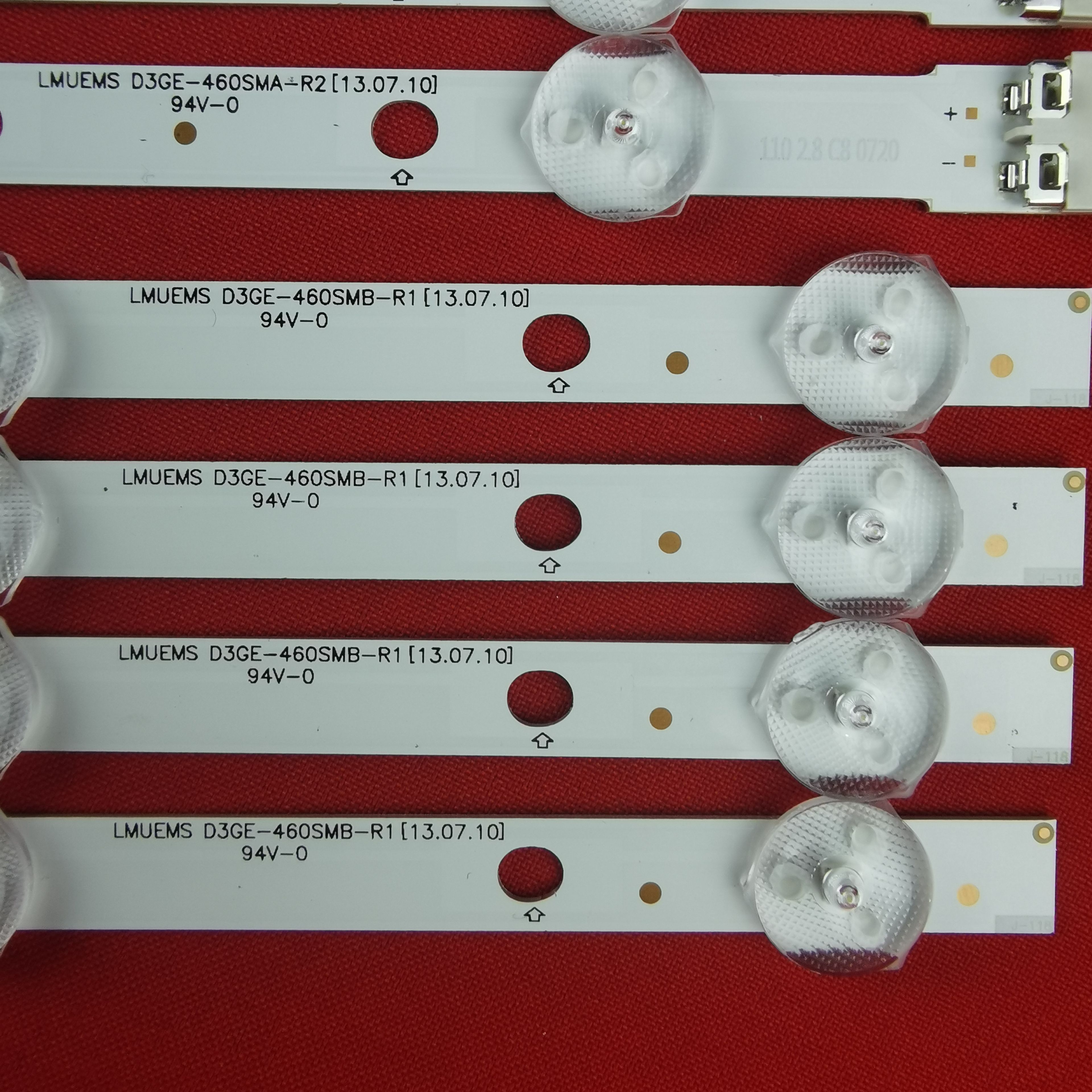 Подсветка для SAMSUNG UE46H6203AK UE46H5303AK UE46F6510 UE46H6233 UE46H6233AK; 2013SV46; D3GE-460SMA-R2 D3GE-460SMB-R1