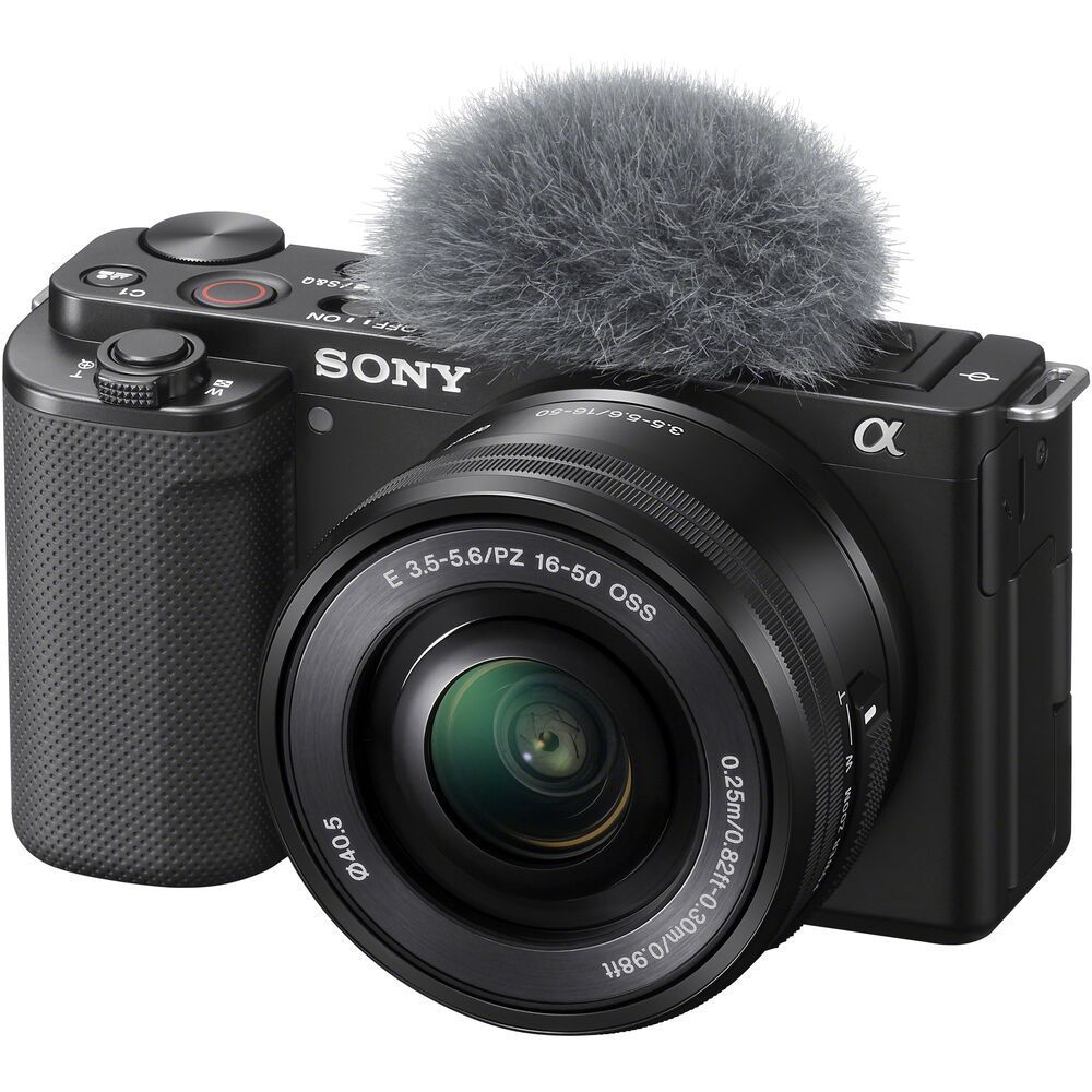 Беззеркальный фотоаппарат Sony ZV-E10 Kit 16-50mm. Черный