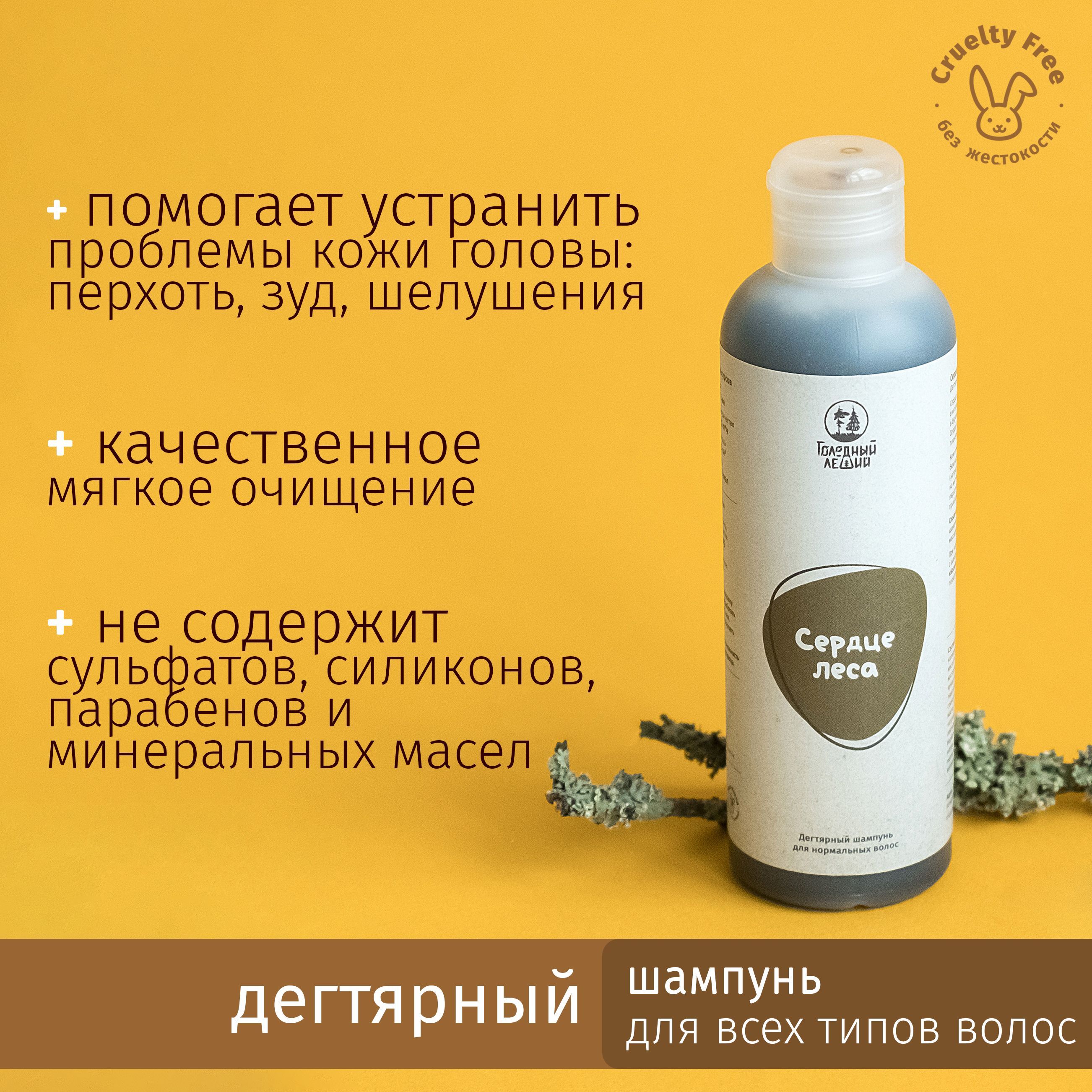 Дегтярный шампунь Bio Beauty