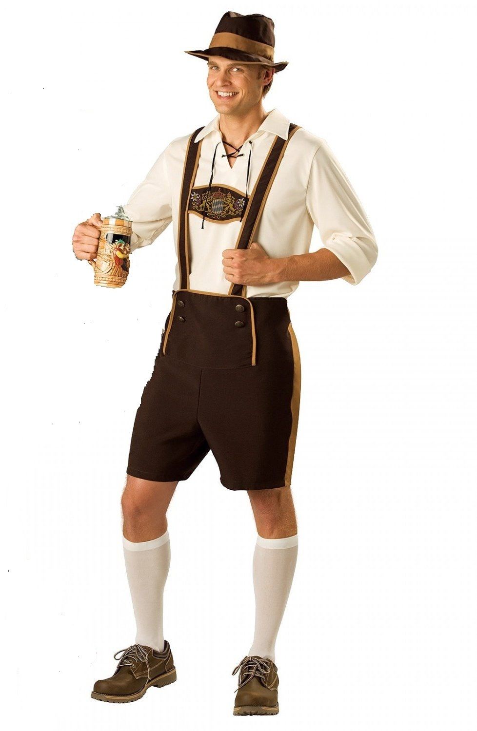 Баварские шорты мужские lederhosen