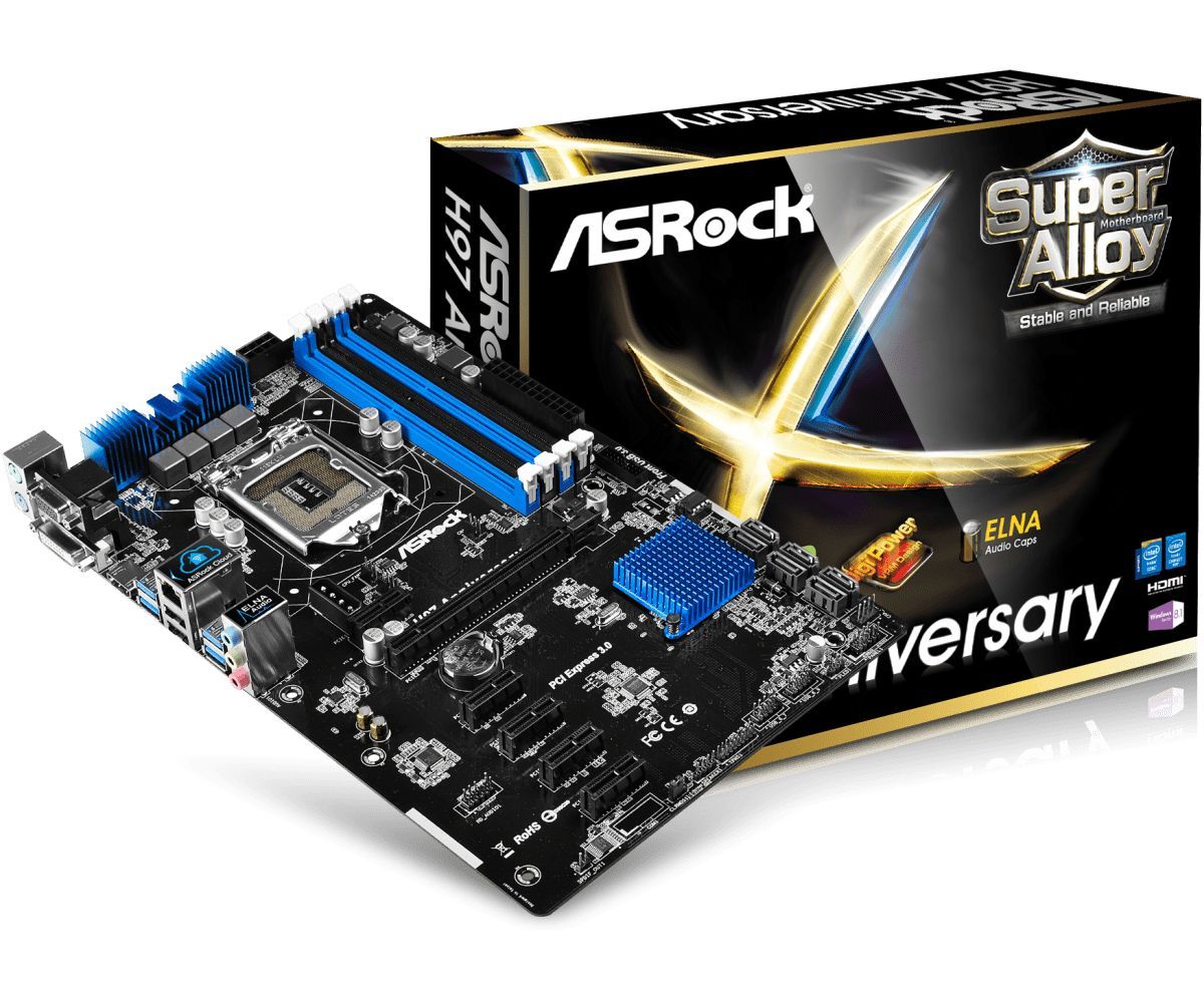 ASRockМатеринскаяплатаH97Anniversary