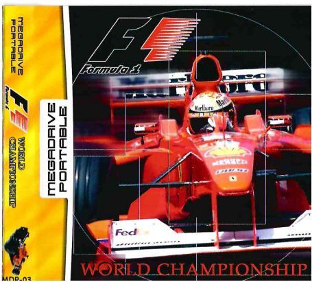 Картридж для 16 bit Sega Mega Drive Portable Finding F1 Formula World Championship MDP-03