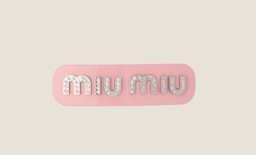 Заколка miu miu. Заколка miu miu для волос. краб для волос miu miu. ободок для волос miu miu.