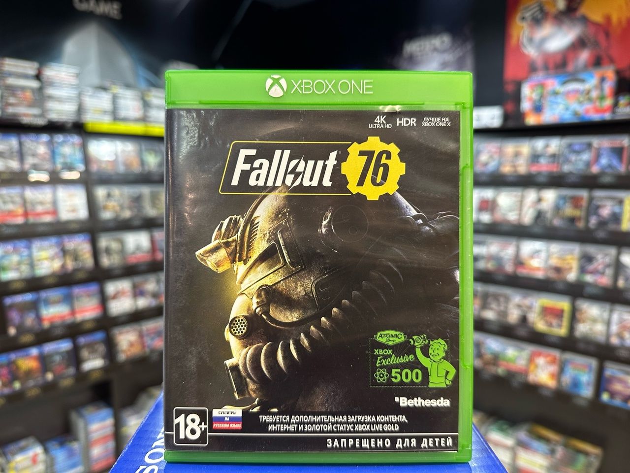 Игра Игра Fallout 76 (Xbox One) (Box) (Xbox Series, Xbox One купить по  низкой цене с доставкой в интернет-магазине OZON (1132307594)