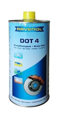 RAVENOL Жидкость тормозная, 0.25 л, 1 шт.