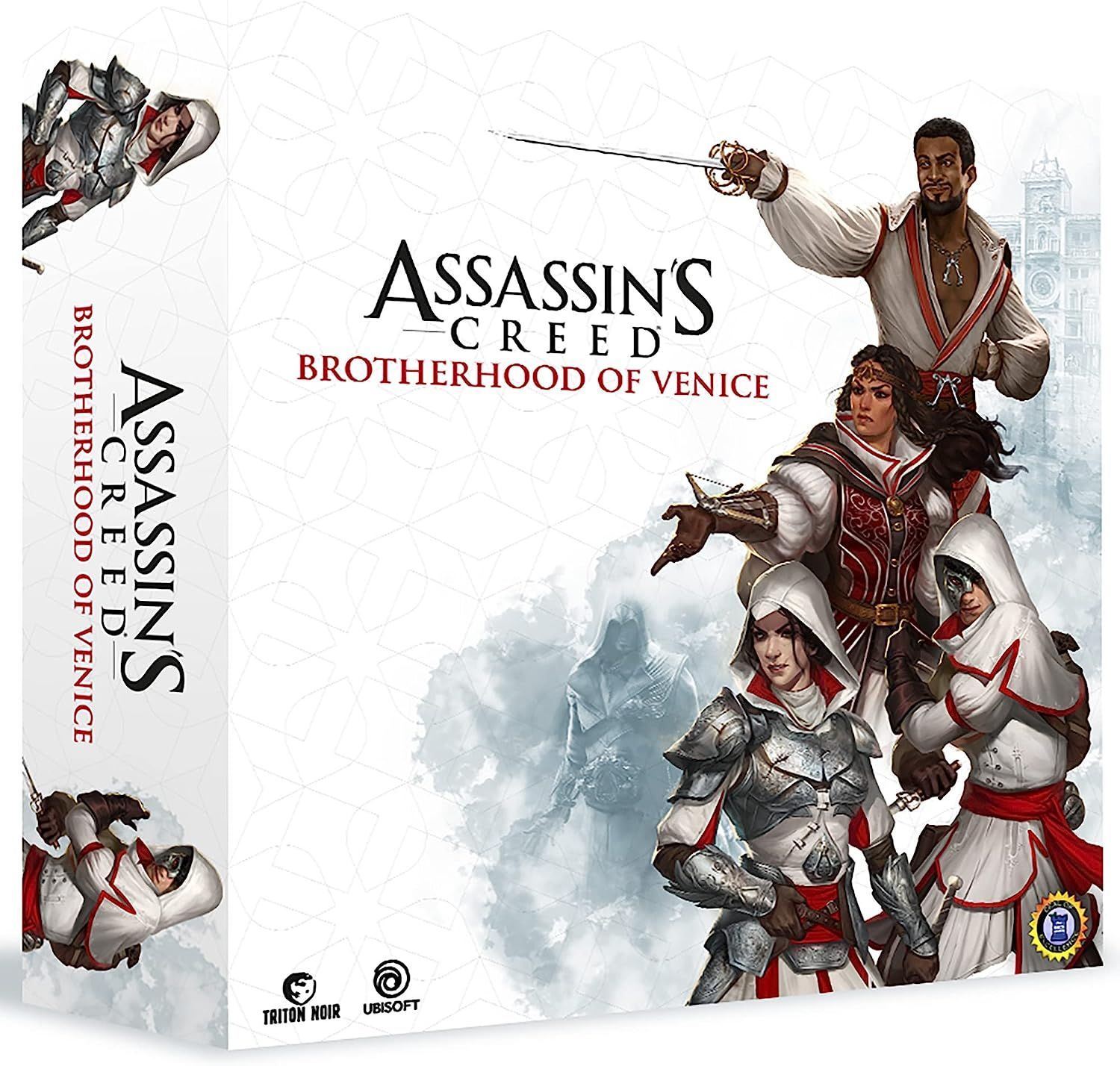 Настольная игра Assassins Creed Brotherhood of Venice на английском языке -  купить с доставкой по выгодным ценам в интернет-магазине OZON (1152846395)