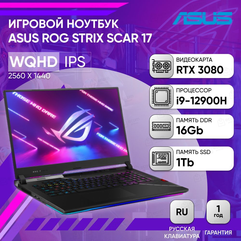 Купить Ноутбук Rog Strix Scar 15