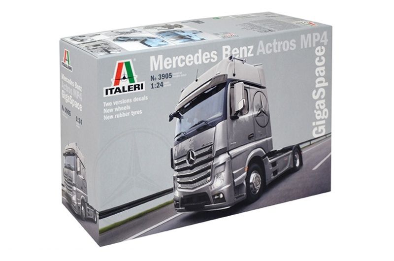 Сборная модель Italeri 3905ИТ Грузовик MERCEDES BENZ ACTROS MP4 GIGA