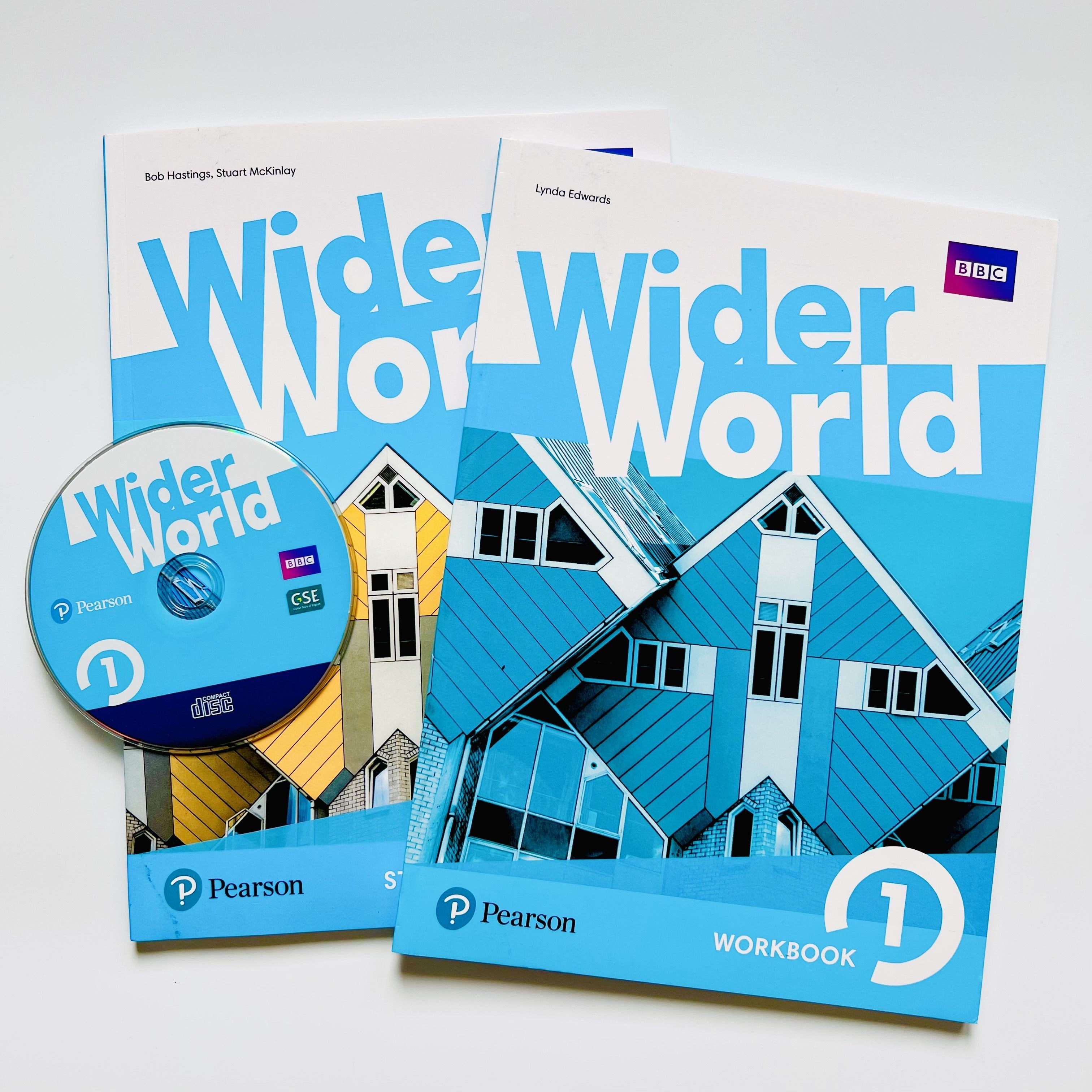 Wider World 1. ПОЛНЫЙ КОМПЛЕКТ: Учебник - Student's Book + Рабочая Тетрадь - Workbook + диск