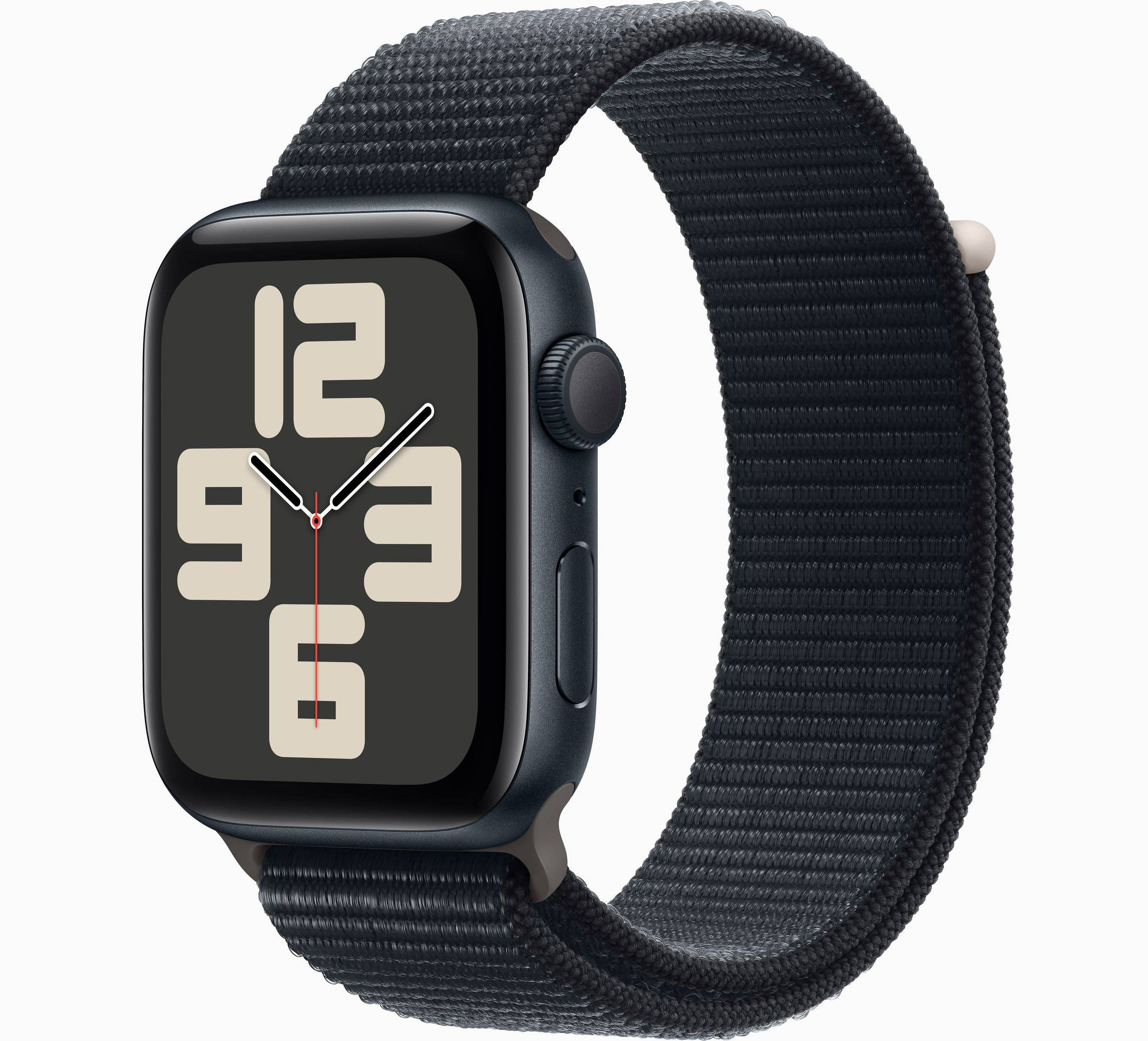 УмныечасыAppleWatchSEGPS44mmMidnightAluminiumCasewithMidnightSportLoop(2023)