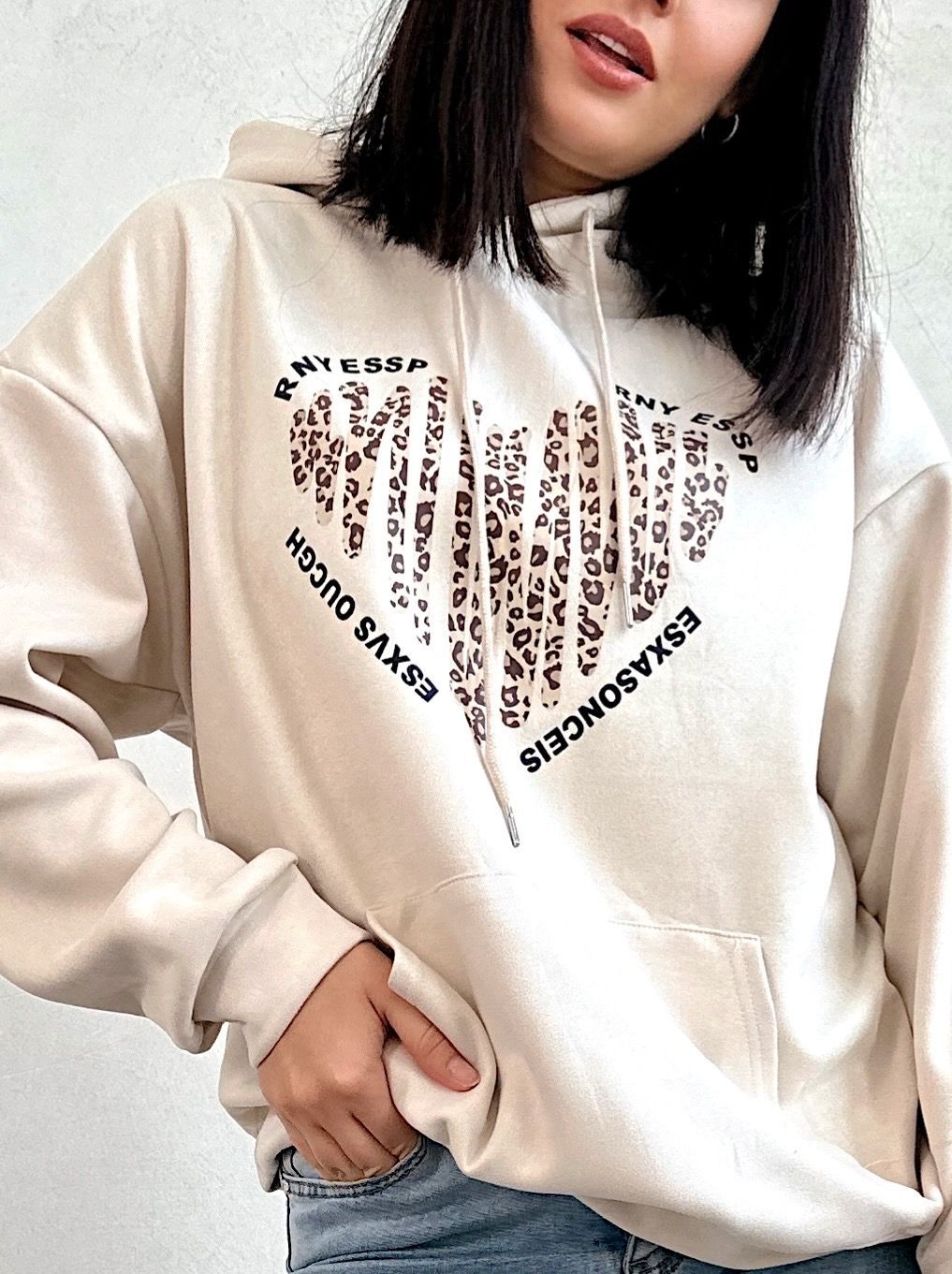 Ivy gold oversized 2025 hoodie colourful rebel