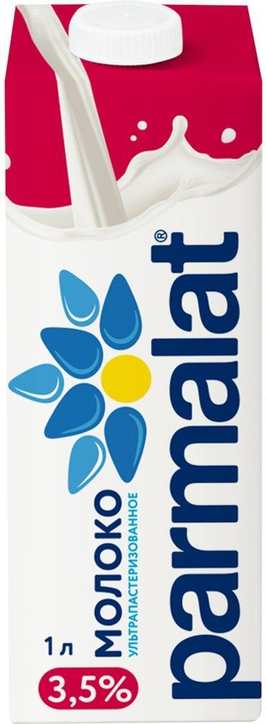 Молоко ультрапастеризованное PARMALAT Edge 3.5%, 1л * 12 шт