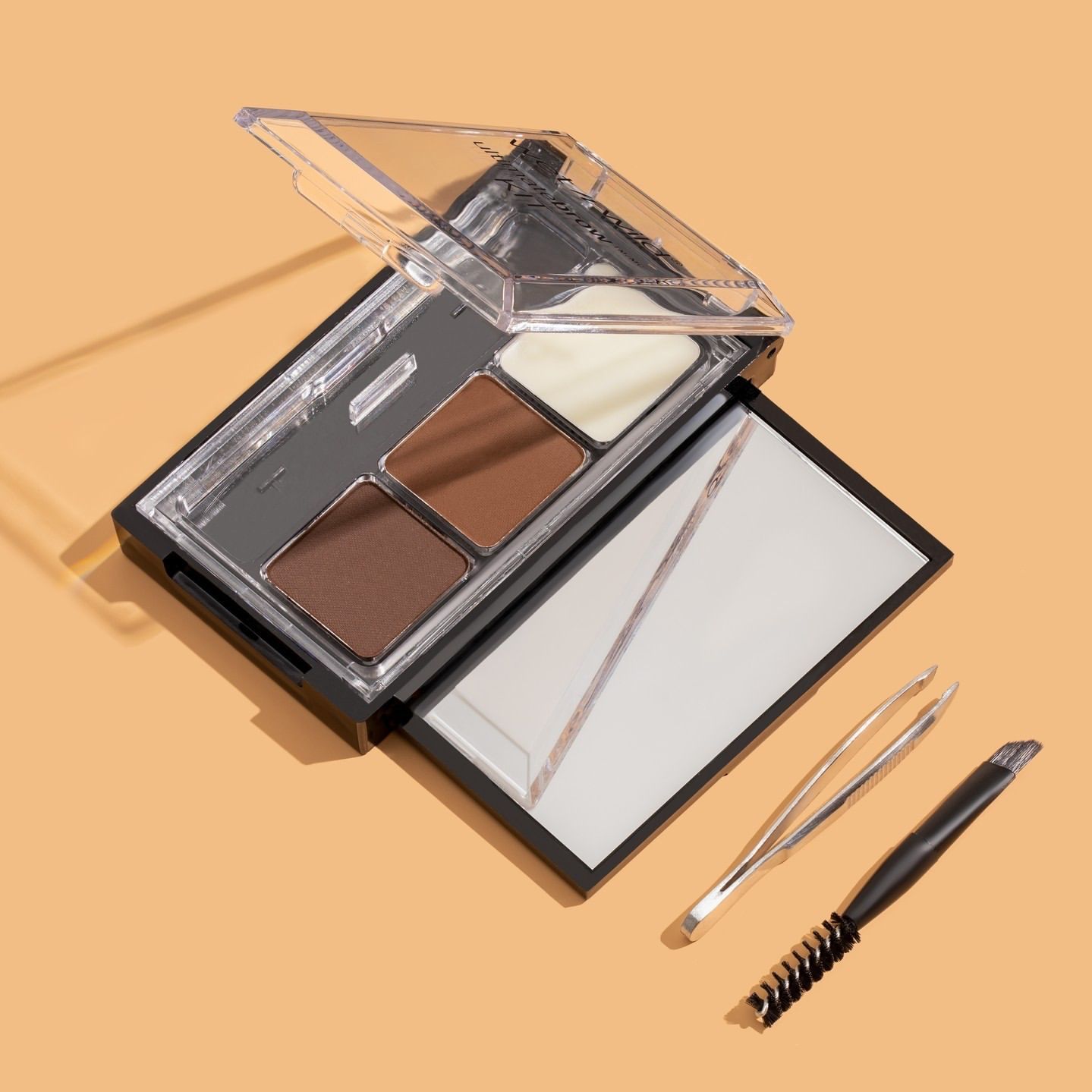 Wet n Wild Набор для бровей Ultimate Brow Kit (тени для бровей 2 шт. + воск для укладки 1 шт.), Тон 1111497e soft brown