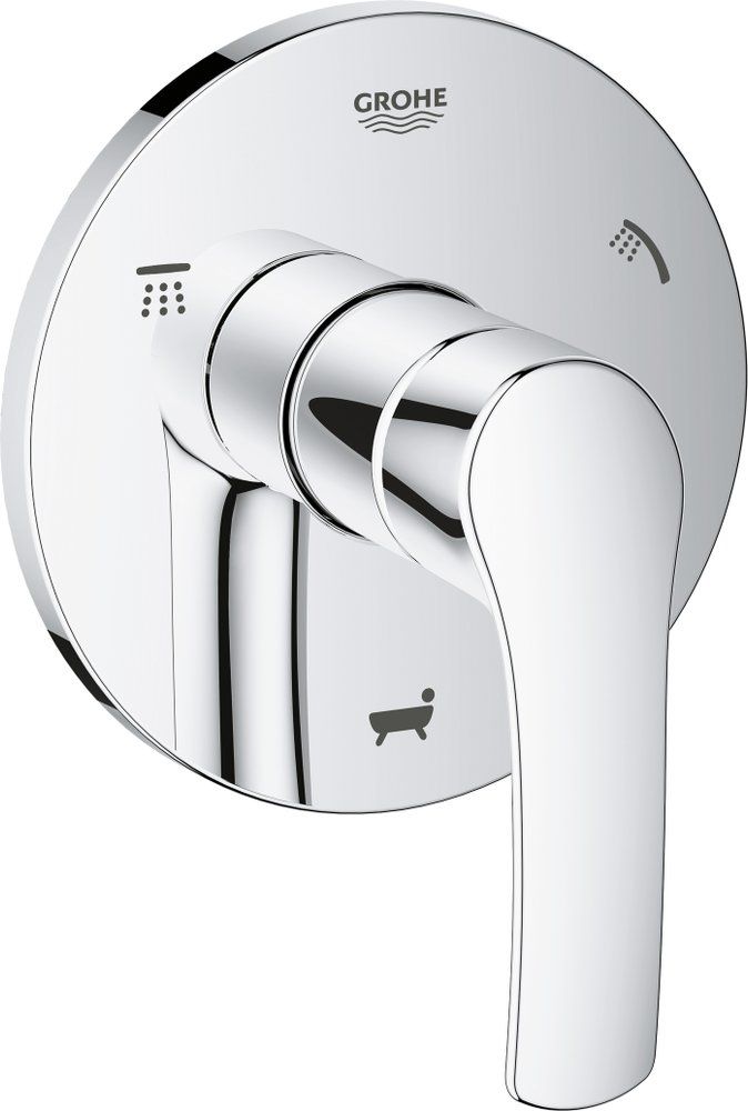 Переключатель потоков Grohe Eurosmart 19972002, на три потребителя