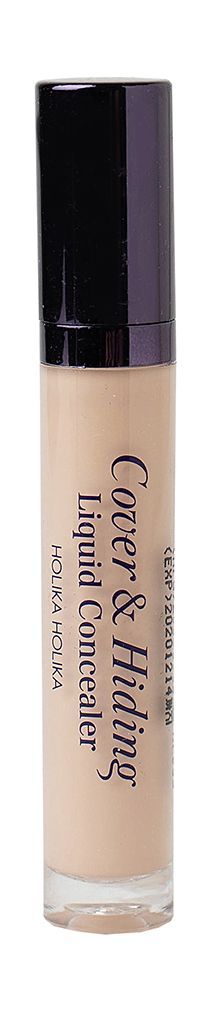 HOLIKA HOLIKA Консилер для лица жидкий Cover & Hiding Liquid Concealer, 5 мл, 01 Светлый бежевый