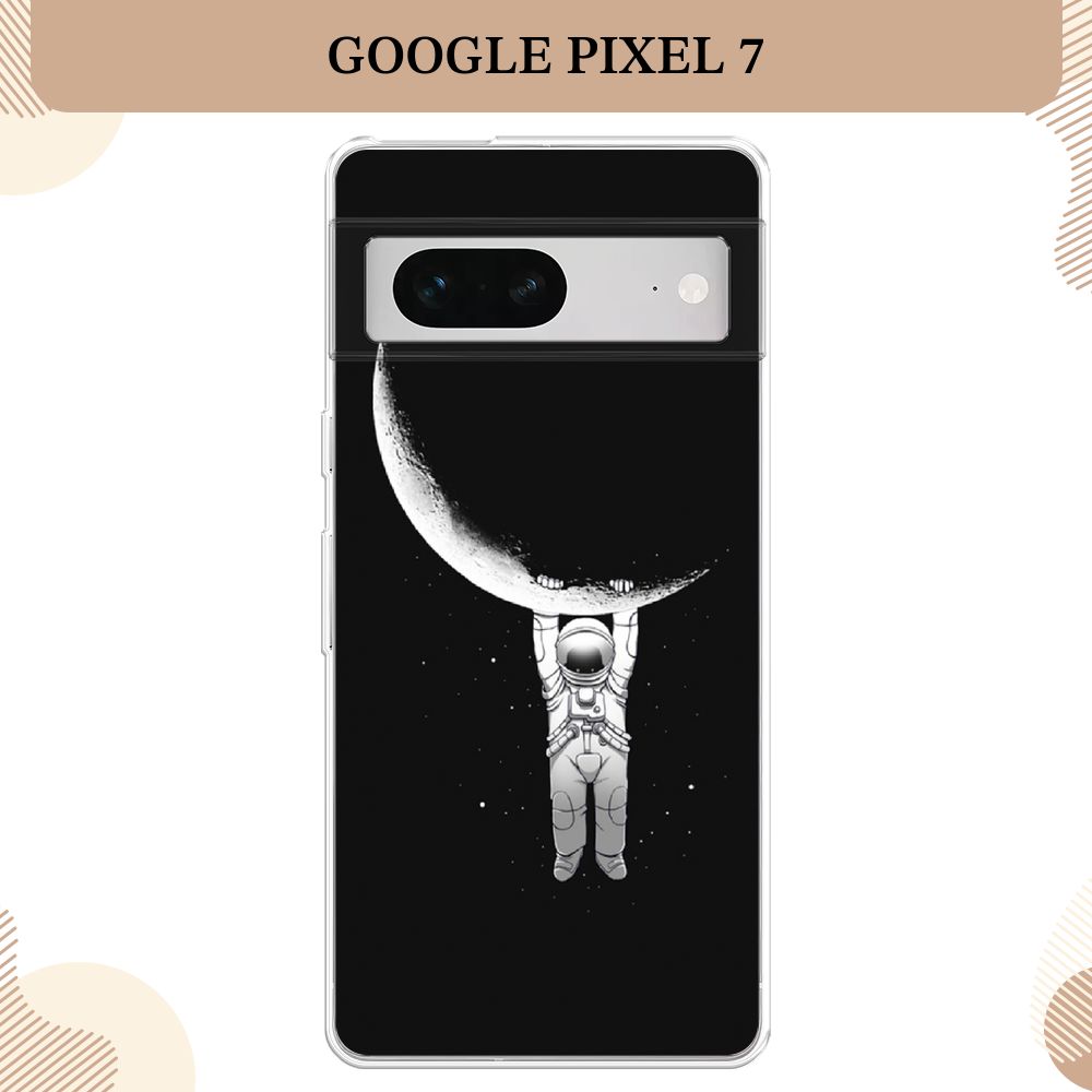 Силиконовый чехол на Google Pixel 7 / Гугл Пиксель 7 Зависший космонавт -  купить с доставкой по выгодным ценам в интернет-магазине OZON (737755709)