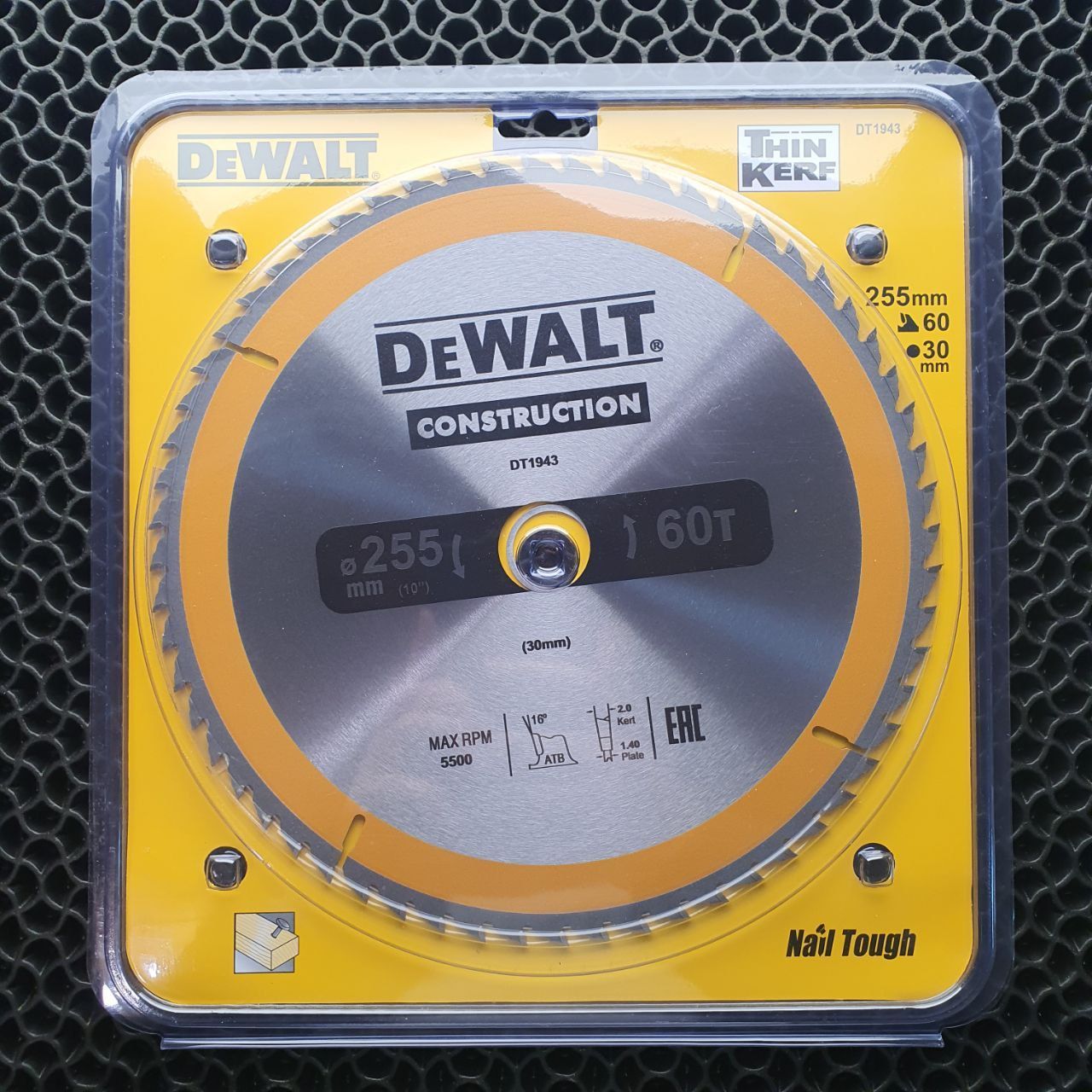 DeWalt Диск пильный 255 x 30; 60  зуб.