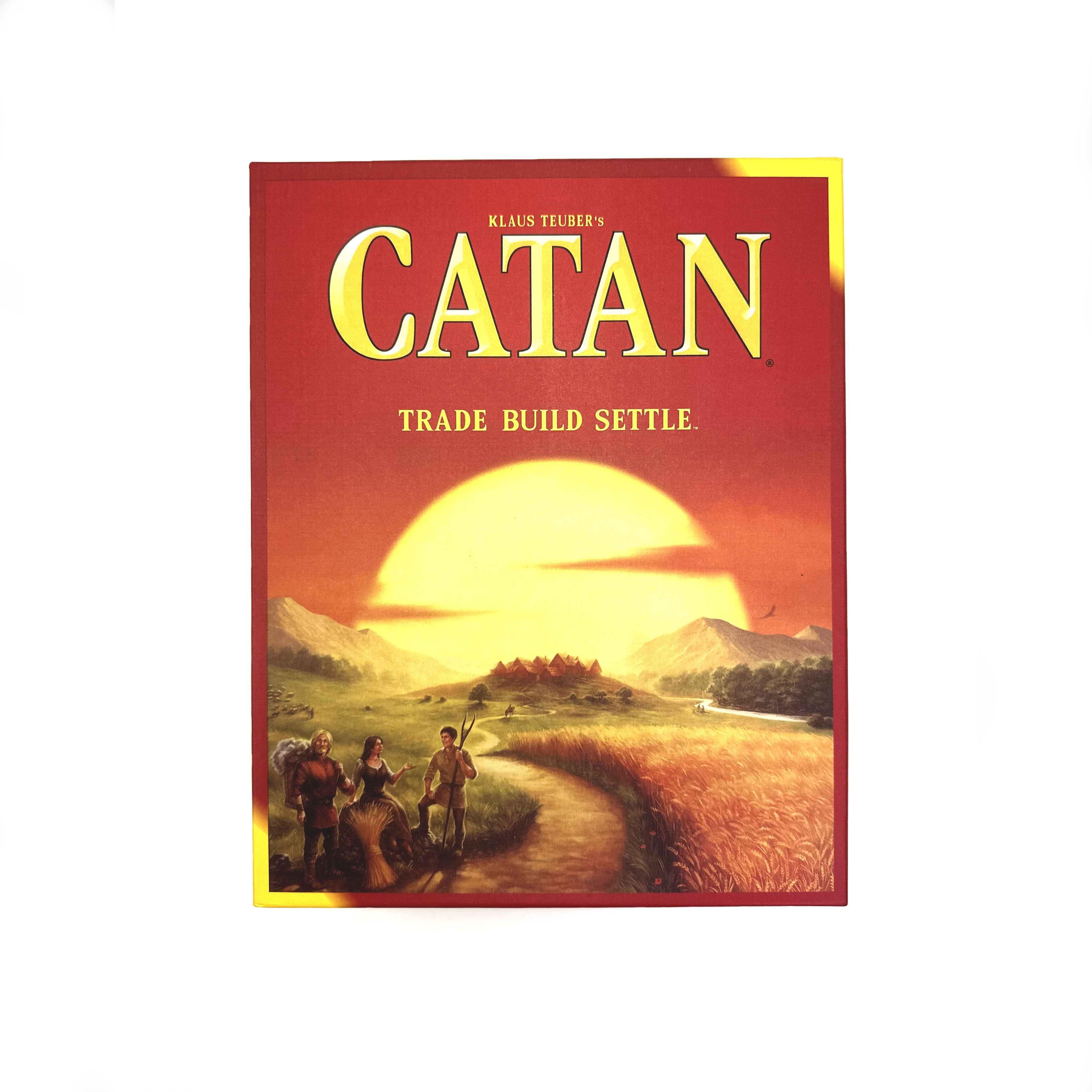 Настольная игра Catan (Колонизаторы).На английском языке. - купить с  доставкой по выгодным ценам в интернет-магазине OZON (1240094491)