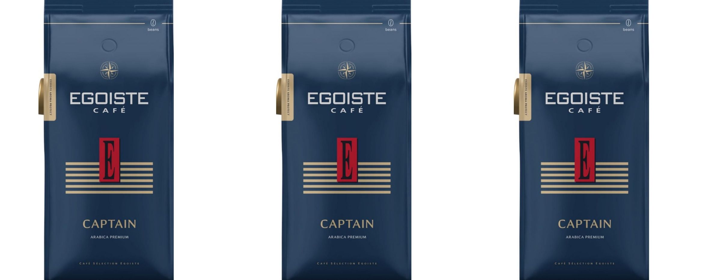 EGOISTEКофевзернахCaptain,250г,3уп