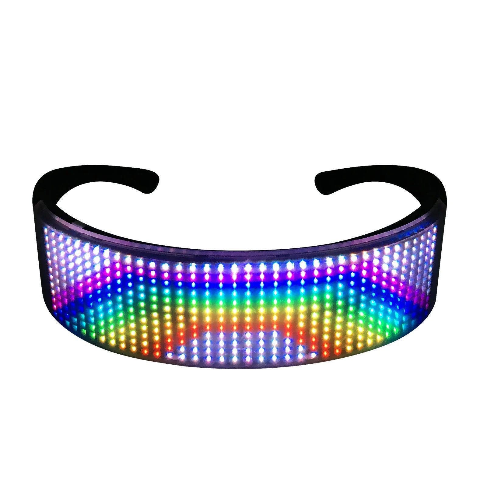 очки cyberpunk светящиеся led светодиодные фото 55