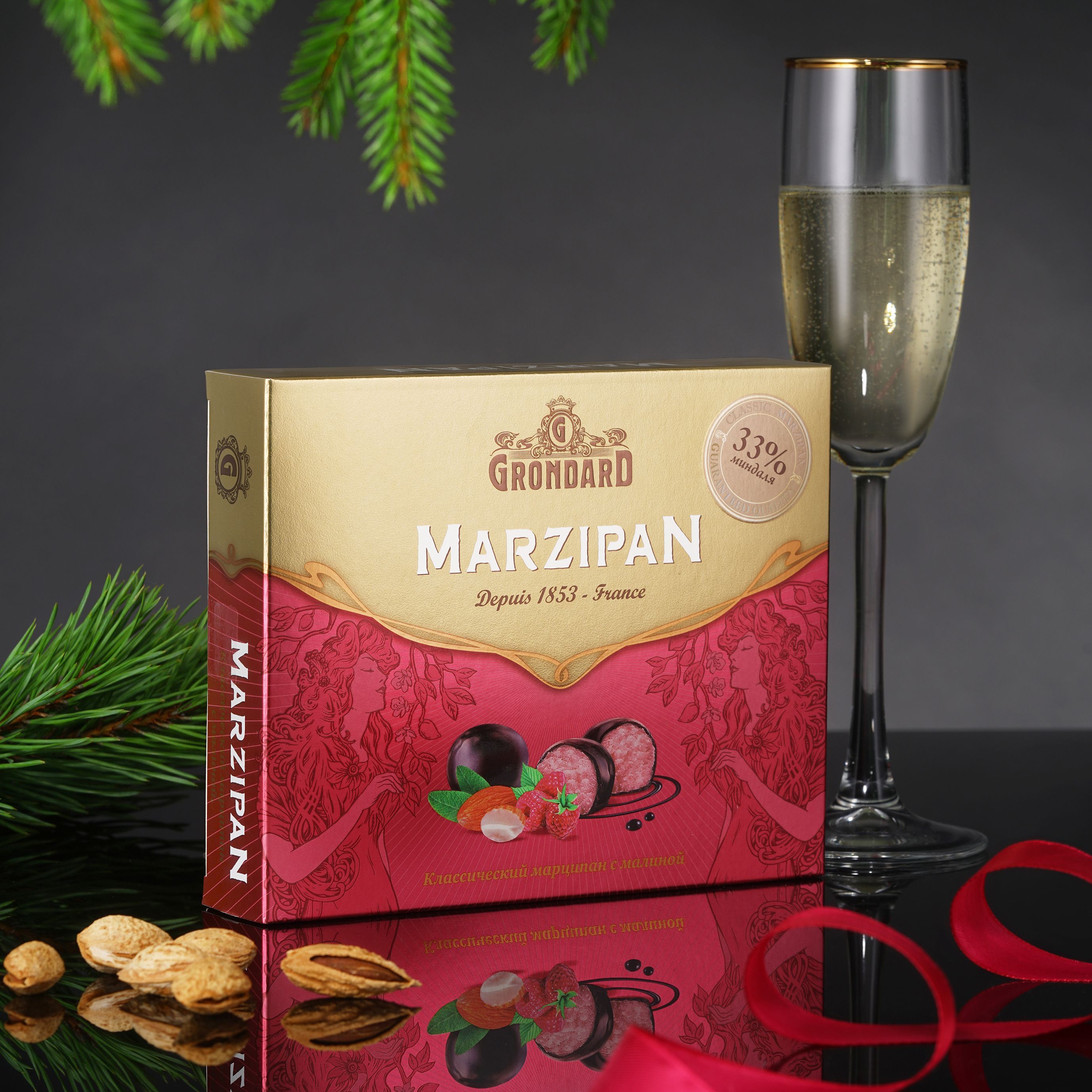 Шоколад Grondard Marzipan классический