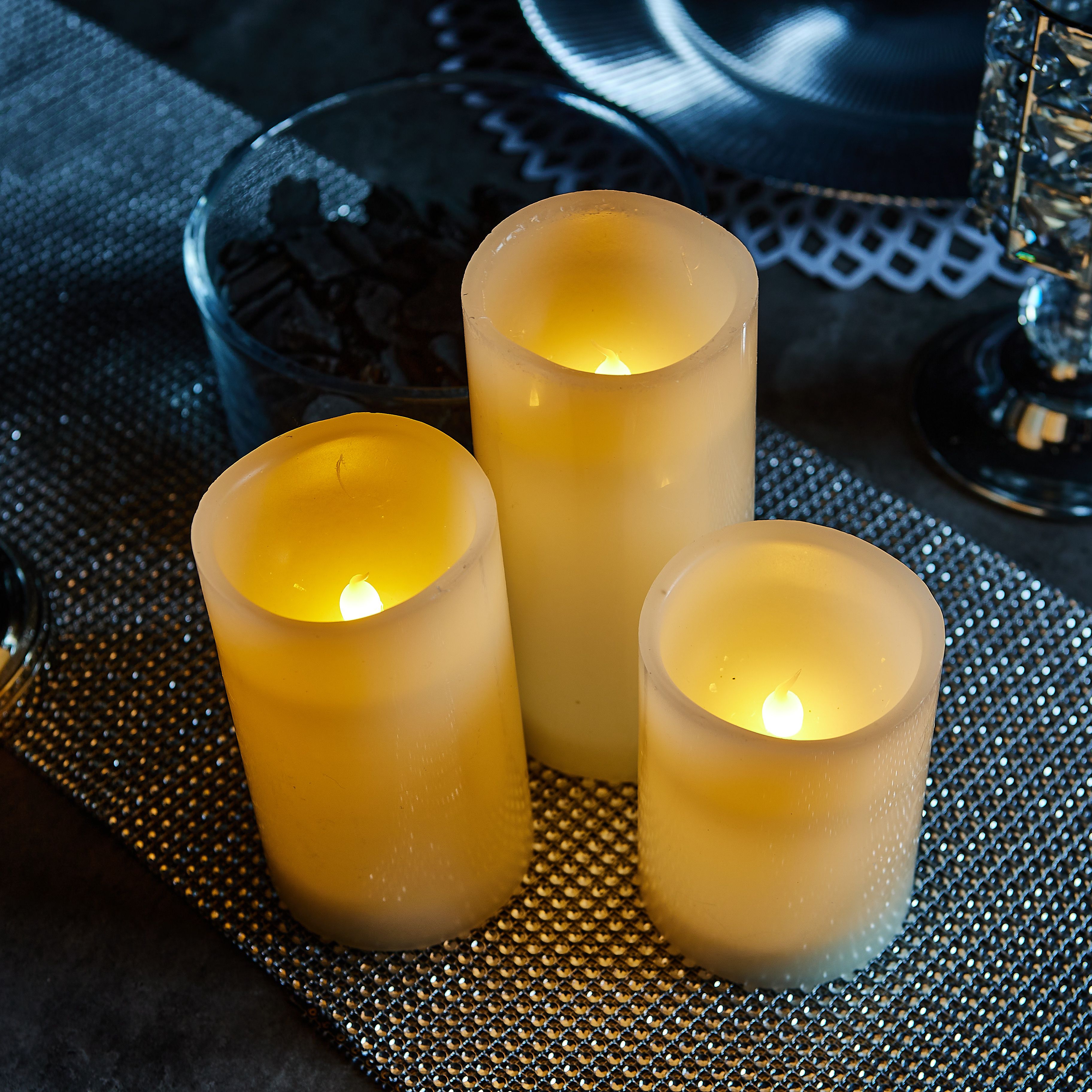 Светодиодная свечаUnielULD-F050 WARM WHITE CANDLE SET3 - купить по выгодной  цене в интернет-магазине OZON с доставкой (1244275045)