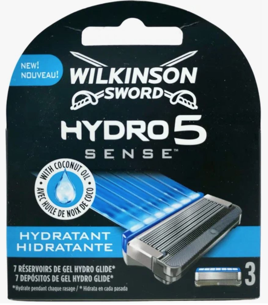 Wilkinson Sword Hydro 5 SENSE Hydratante Сменные кассеты 3 шт.