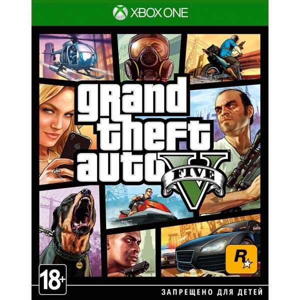 Игра Grand Theft Auto V (Xbox One, Xbox Series, Русские субтитры)