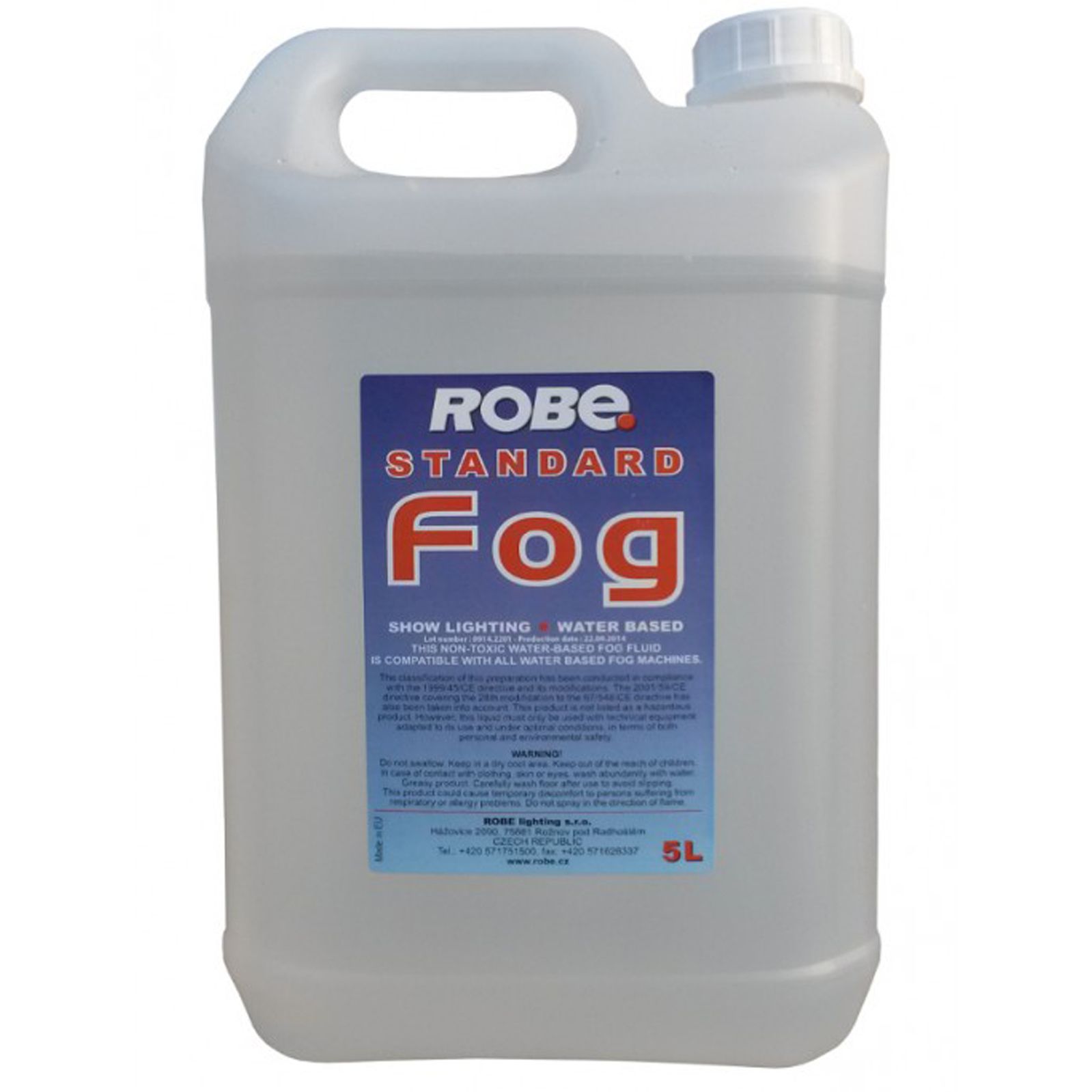 ROBE Standart FOG 5 литров для дымогенератора быстрого рассеивания.